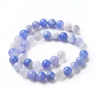 Natural Banded Agate Beads Strands