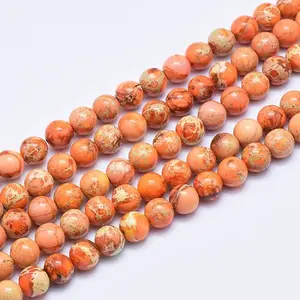 Natural Imperial Jasper Beads Strands