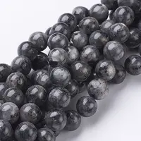 Natural Larvikite Beads Strands