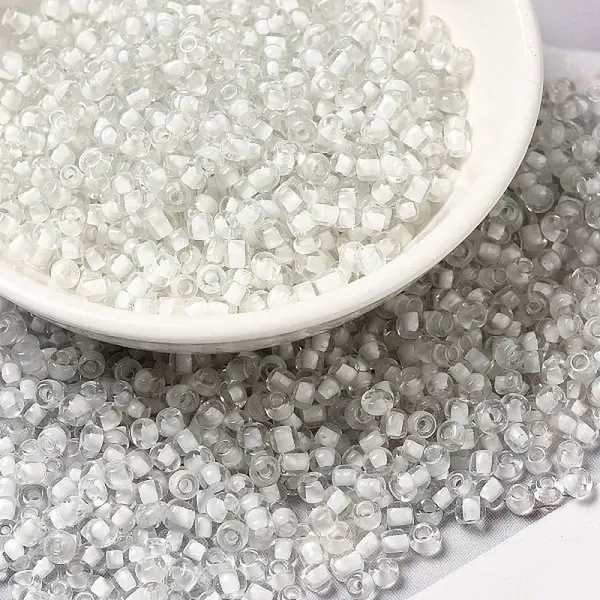12/0 Transparent Glass Seed Beads