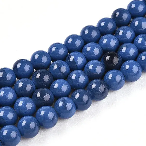 Baking Painted Glass Beads Strands