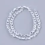 Handmade Evil Eye Lampwork Beads Strands