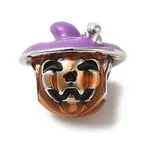 Halloween Brass Enamel European Beads