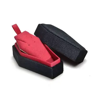 Halloween Theme Velvet Necklace Boxes