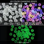 Transparent Plastic Beads