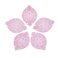 430 Stainless Steel Filigree Pendants