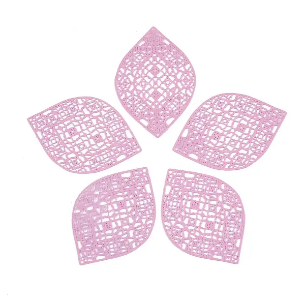 430 Stainless Steel Filigree Pendants