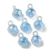 UV Plating Rainbow Iridescent Acrylic Pendants