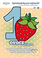 Vymalovánky pro nejmenší: Ovoce a číslice - Kristýna Bízová - kniha z kategorie Omalovánky
