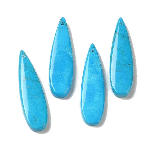Natural Turquoise Dyed Pendants