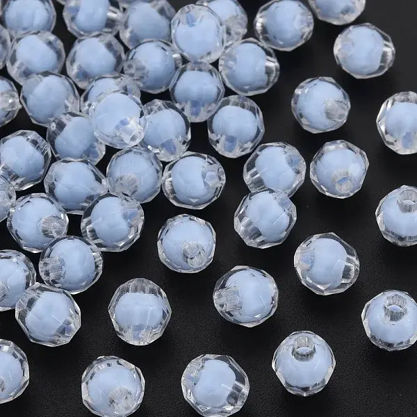 Transparent Acrylic Beads