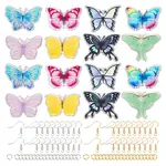 DIY 3D Butterfly Dangle Earring Making Kit