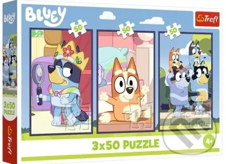 Bluey Rodina - puzzle z kategorie 15 - 60 dílků