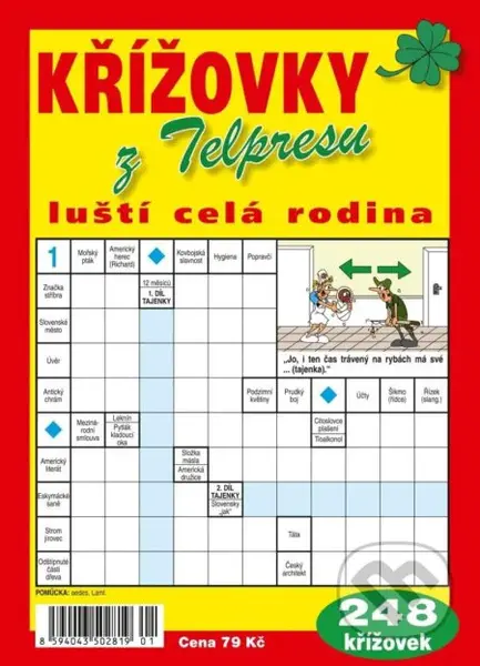 Křížovky z Telpresu luští celá rodina (248 křížovek 1/2025) - kniha z kategorie Klasické