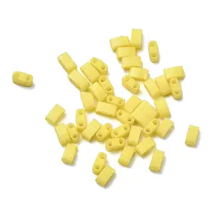 2-Hole Baking Paint Glass Seed Beads