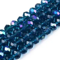Electroplate Glass Beads Strands