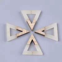 Resin & Walnut Wood Pendants