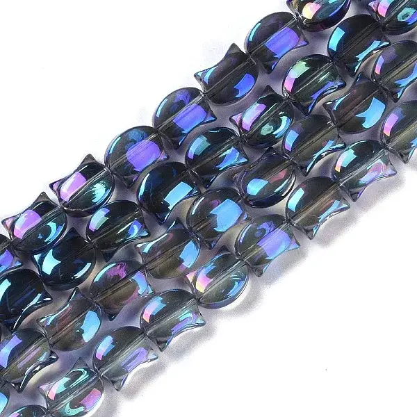 Electroplate Glass Beads Strands