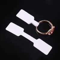 Paper Jewelry Display Price Label Cards