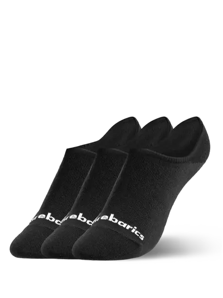 Barebarics - Barefoot ponožky - No-Show - Black - 3 pack