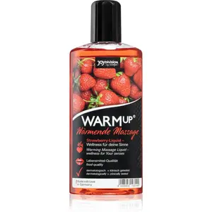 JoyDivision WARMup masážní gel s příchutí Strawberry 150 ml