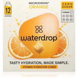 Waterdrop Microdrink nápoj s vitamíny příchuť Orange 12 ks