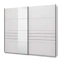 Šatníková skriňa 245 brina - biela