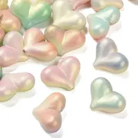 UV Plating & Spray Painted Opaque Acrylic Beads