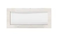 Nástěnné zrcadlo henry - dub bílý