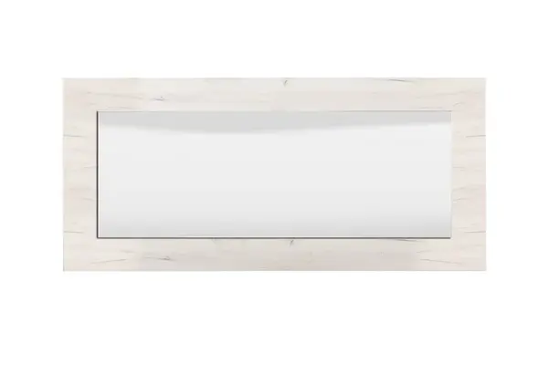 Nástěnné zrcadlo henry - dub bílý