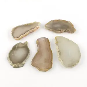 Dyed Mixed Shape Natural Agate Gemstone Big Pendants