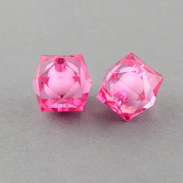 Transparent Acrylic Beads