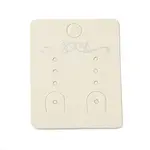 Rectangle Paper Earring Display Cards