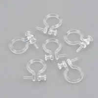 Plastic Clip-on Earring Findings