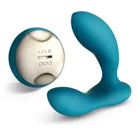 Lelo Hugo Prostate Massager análny kolík vibračné Ocean Blue 11.5 cm