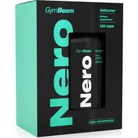 GymBeam Nero Fat Burner výživový doplnok pre športovcov 120 cps