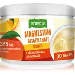 Organis Magnesium Bisglycinate Drink rozpustný nápoj príchuť Mango & Orange 102 g