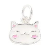 Cat Shape 925 Sterling Silver Charms
