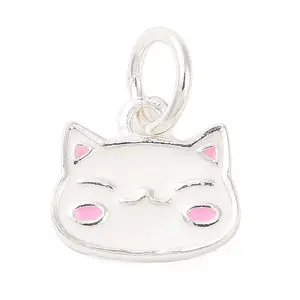 Cat Shape 925 Sterling Silver Charms