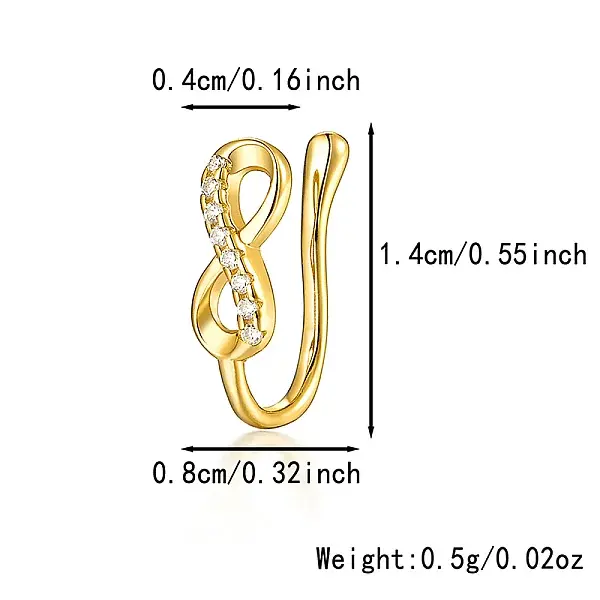 Fashionable S925 Silver Nose Clip with Star