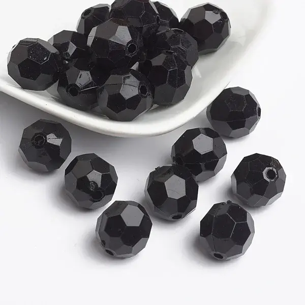 Opaque Acrylic Beads