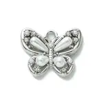 Alloy and Rhinestone Pendant