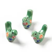 Handmade Printed Porcelain Beads