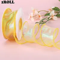 2roll Polyester Organza Ribbon