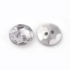Acrylic Rhinestone Buttons
