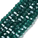 Electroplate Glass Bead Strands