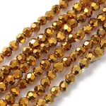 Electroplate Glass Beads Strands