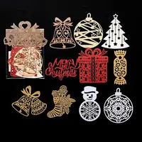 10 Pcs Christmas Theme Scrapbook Paper Set