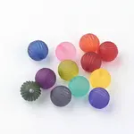 Transparent Acrylic Corrugated Beads