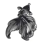 Spray Painted 430 Stainless Steel Big Pendants